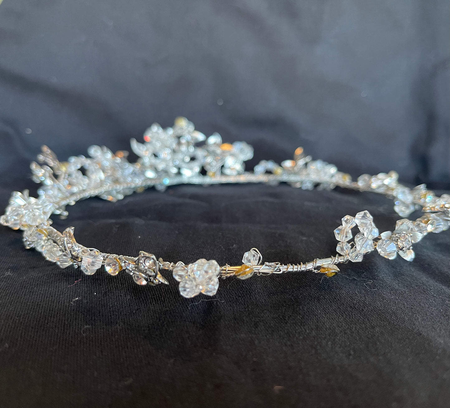 Ocean Confetti Crown